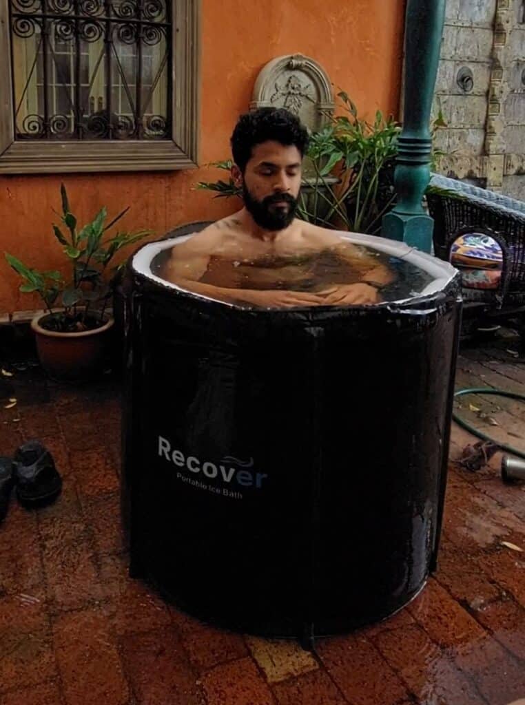 ice bath beneficios