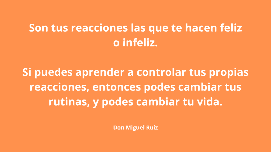 Frase Libro Maestria del Amor Don Miguel Ruiz