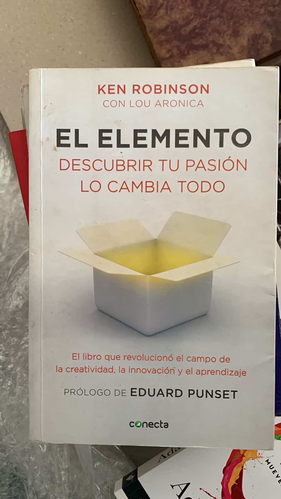 Libro El Elemento, Ken Robinson