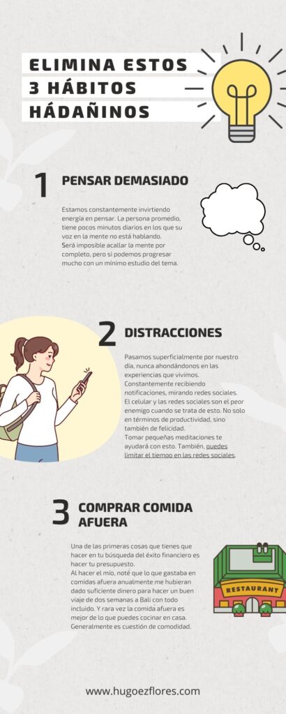 ejemplos de habitos malos